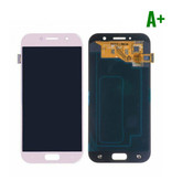 Stuff Certified® Pantalla Samsung Galaxy A5 2017 A520 (Pantalla táctil + AMOLED + Partes) Calidad A + - Rosa