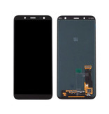 Stuff Certified® Samsung Galaxy A6 2018 A600 Bildschirm (Touchscreen + AMOLED + Teile) A + Qualität - Schwarz
