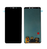 Stuff Certified® Ekran Samsung Galaxy A9 2018 A920 (ekran dotykowy + części AMOLED +) Jakość A + - czarny