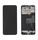 Stuff Certified® Ekran Samsung Galaxy A10 A105 (aparat z jednym otworem) (ekran dotykowy + części AMOLED +) Jakość A + - czarny