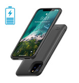 Stuff Certified® iPhone 11 Pro 4000mAh Slim Powercase Powerbank Ladegerät Batterieabdeckung Case Case Schwarz