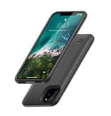 Stuff Certified® iPhone 11 Pro Max 4000mAh Slim Powercase Powerbank Charger Battery Cover Case Case Black