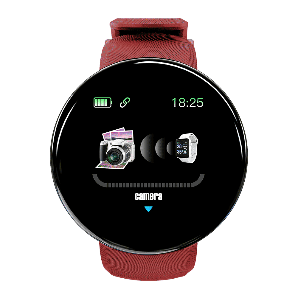 Smartwatch D18 Redondo Multifunción Reloj Inteligente