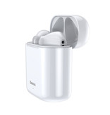 Baseus Encok W09 TWS Auriculares inalámbricos con control táctil verdadero Bluetooth 5.0 Auriculares inalámbricos en la oreja Auriculares Auriculares Auriculares Blanco