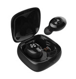 QCR 5D TWS écouteurs sans fil Bluetooth 5.0 oreille écouteurs sans fil écouteurs écouteurs noirs