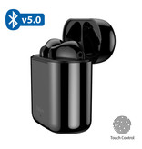 Baseus Encok W09 TWS Auriculares inalámbricos con control táctil verdadero Bluetooth 5.0 Auriculares inalámbricos en la oreja Auriculares Auriculares Auriculares Negro