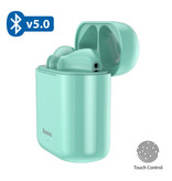 Baseus Encok W09 TWS Auriculares inalámbricos con control táctil verdadero Bluetooth 5.0 Auriculares inalámbricos en la oreja Auriculares Auriculares Auriculares Verde