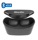 Bluedio T-Elf Mini TWS Auriculares inalámbricos Bluetooth 5.0 In-Ear Auriculares inalámbricos Auriculares Auriculares Auriculares Negro