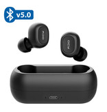 QCY QCY T1C Wireless Bluetooth 5.0 Earpieces In-Ear Wireless Buds Earphones Earbuds Earphone Black - Clear Sound