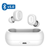 QCY QCY T1C Wireless Bluetooth 5.0 Earpieces In-Ear Wireless Buds Earphones Earbuds Earphone White - Clear Sound