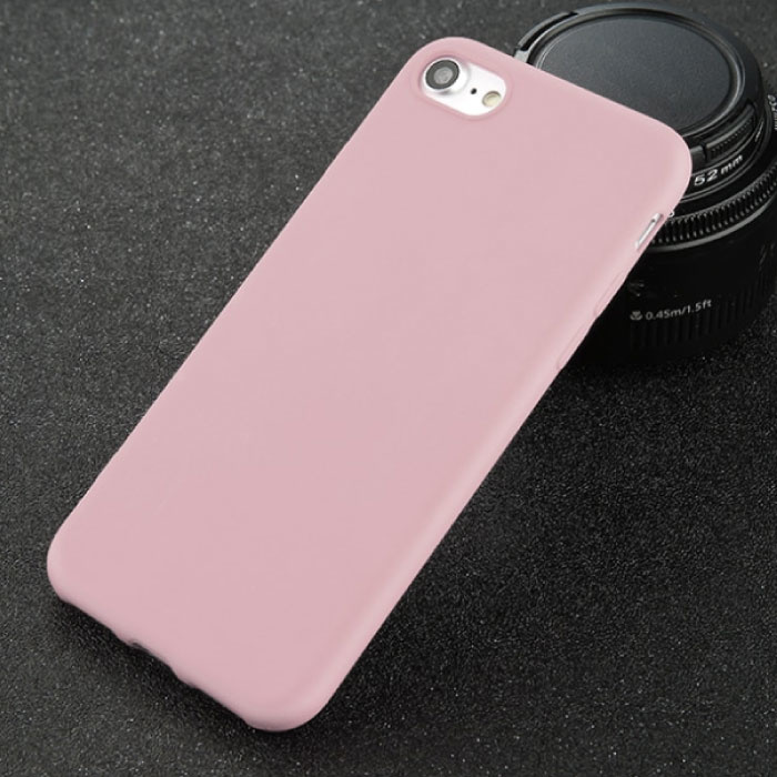 Ultraslim iPhone 5S Silicone Hoesje TPU Case Cover Roze | Stuff Enough.be