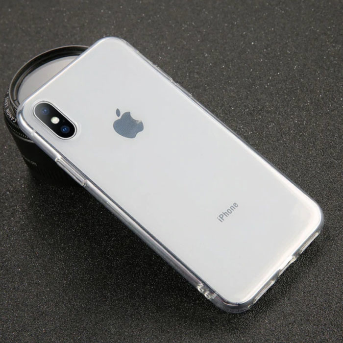USLION Etui silikonowe Ultraslim do iPhone'a 6 Etui z TPU Przezroczyste