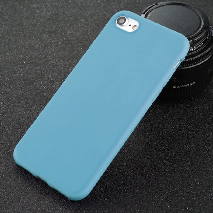 iPhone 6/6s Slim Silicone Cover Case - Light Blue