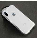USLION Coque en silicone ultra-mince pour iPhone 8 Plus Housse en TPU transparente