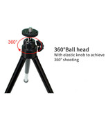 Salange Universal Mini Aluminum Tripod Tripod Selfie Stick for Smartphones and Tablets