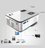 CRENOVA C9 LED Projector with Android and Bluetooth - Beamer Home Media Player