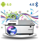 CRENOVA C9 LED Projector with Android and Bluetooth - Beamer Home Media Player