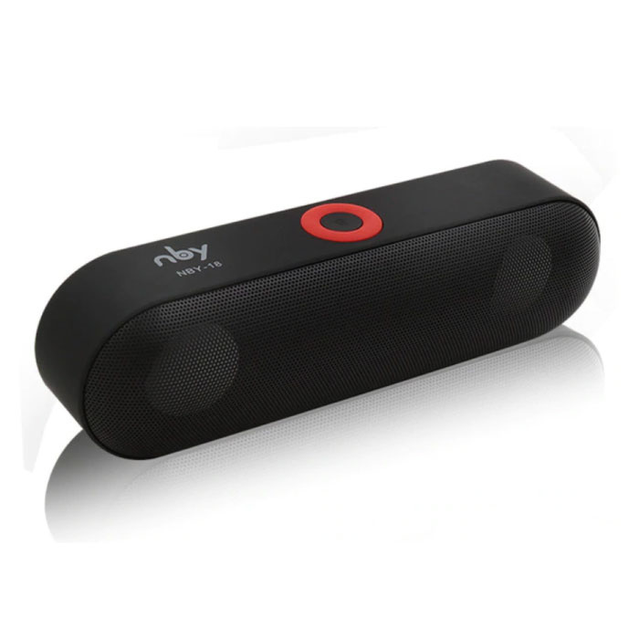 NBY-18 Mini Wireless Soundbar Lautsprecher Wireless Lautsprecherbox Bluetooth 3.0 Schwarz