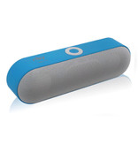 NBY NBY-18 Mini Altavoz de barra de sonido inalámbrico Caja de altavoz inalámbrico Bluetooth 3.0 Azul