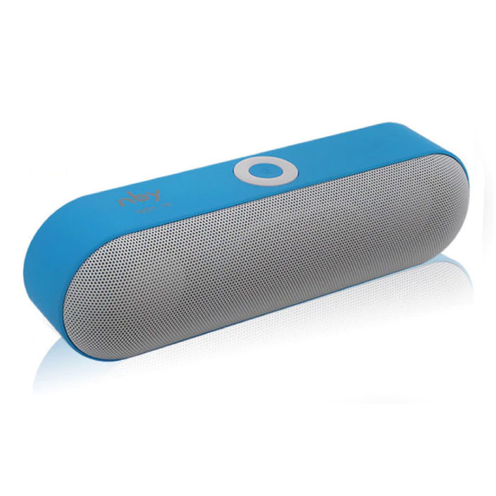 NBY-18 Mini Wireless Soundbar Lautsprecher Wireless Lautsprecherbox Bluetooth 3.0 Blau