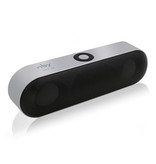 NBY NBY-18 Mini Wireless Soundbar Lautsprecher Wireless Lautsprecherbox Bluetooth 3.0 Silber