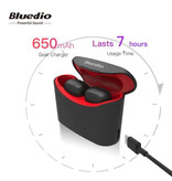 Bluedio T-Elf Mini TWS Wireless Bluetooth 5.0 Earpieces In-Ear Wireless Buds Earphones Earbuds Earphone Red