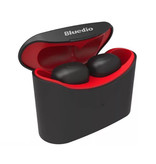 Bluedio T-Elf Mini TWS sans fil Bluetooth 5.0 écouteurs intra-auriculaires écouteurs sans fil écouteurs écouteurs rouge