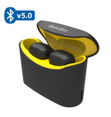 Bluedio T-Elf Mini TWS Bezprzewodowe słuchawki Bluetooth 5.0 Douszne słuchawki bezprzewodowe Słuchawki douszne Słuchawki douszne Żółte