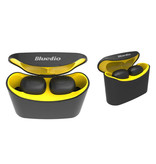 Bluedio T-Elf Mini TWS Auriculares inalámbricos Bluetooth 5.0 In-Ear Auriculares inalámbricos Auriculares Auriculares Auriculares Amarillo