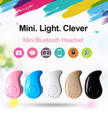 FORNORM S530 Mini TWS Wireless Bluetooth 4.0 Earpiece Ear Wireless Buds Earphone Earbud Blue