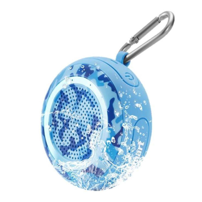 Splash Draadloze Soundbar Luidspreker Wireless Bluetooth 4.2 Speaker Box Blauw