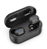 AUSDOM TW01 TWS Drahtlose Ohrhörer Bluetooth 5.0 In-Ear Wireless Buds Ohrhörer Ohrhörer Ohrhörer Schwarz