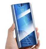Stuff Certified® Samsung Galaxy S8 Plus Smart Mirror Flip Case Cover Case Blue
