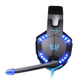 Kotion Each EACH G2000 Stereo Gaming Koptelefoon Headset Headphones met Microfoon Blauw