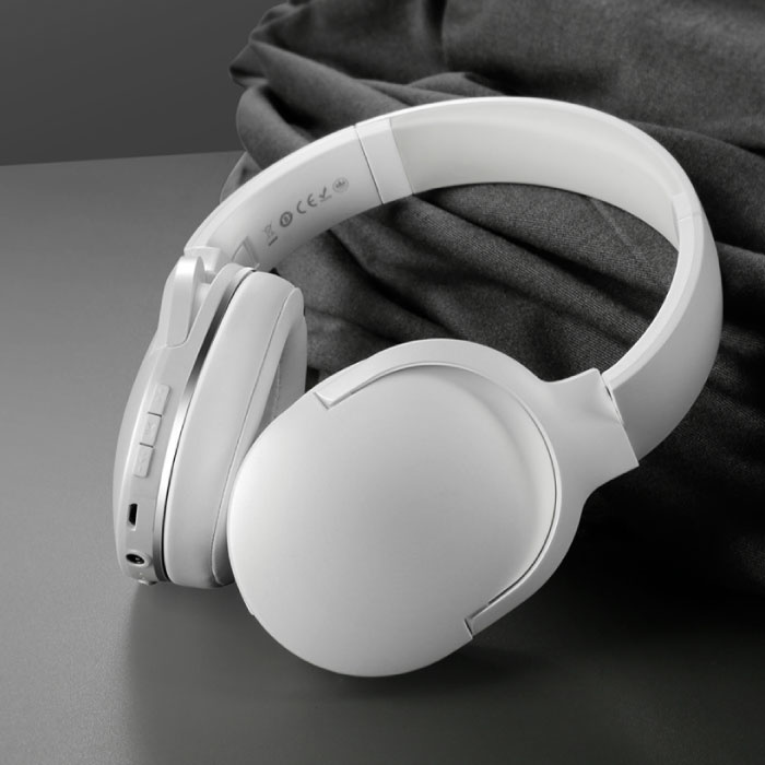 Encok D02 Auriculares inalámbricos Bluetooth con micrófono Auriculares inalámbricos Juego estéreo Blanco