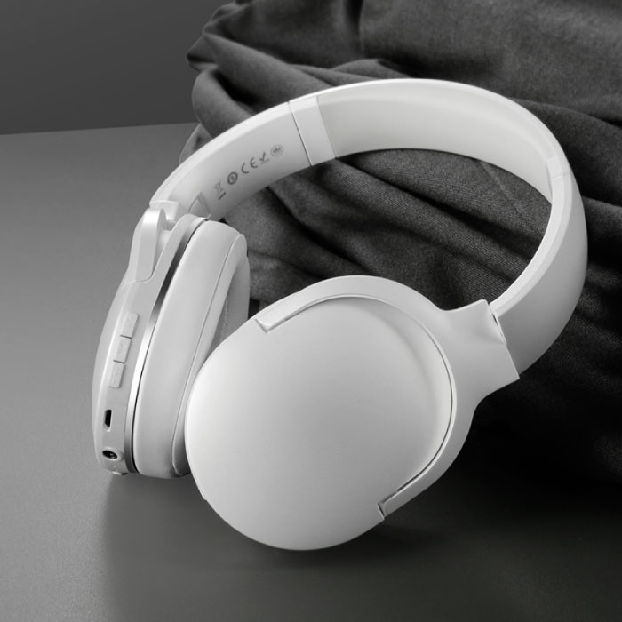 Encok D02 Bezprzewodowe słuchawki Bluetooth z mikrofonem Słuchawki bezprzewodowe Stereo Gaming Białe