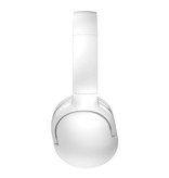 Baseus Encok D02 Cuffie Bluetooth senza fili con microfono Cuffie senza fili da gioco stereo bianche