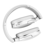 Baseus Encok D02 Bezprzewodowe słuchawki Bluetooth z mikrofonem Słuchawki bezprzewodowe Stereo Gaming Białe