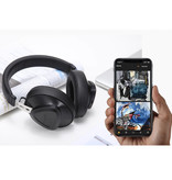 Bluedio TM Wireless-Kopfhörer Bluetooth Wireless-Kopfhörer Stereo-Gaming Schwarz