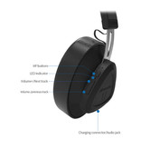 Bluedio TM Bezprzewodowe słuchawki Bezprzewodowe słuchawki Bluetooth Stereo Gaming Czarny