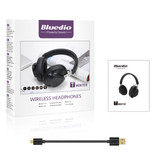 Bluedio TM Wireless-Kopfhörer Bluetooth Wireless-Kopfhörer Stereo-Gaming Schwarz