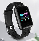 Stuff Certified® Sportowy smartwatch BIONIC D13 Fitness Sportowy monitor aktywności Smartfon Zegarek iOS Android iPhone Samsung Huawei Czarny