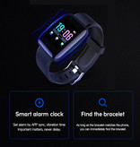 Stuff Certified® Smartwatch sportivo BIONIC D13 Fitness Sport Activity Tracker Smartphone Watch iOS Android iPhone Samsung Huawei Nero