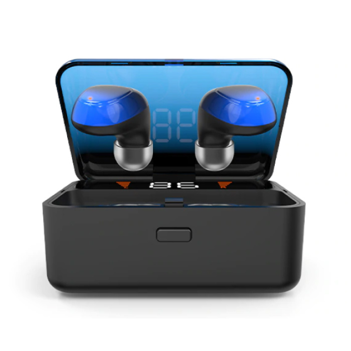 ES01 TWS Wireless Smart Touch Control Auricolari Bluetooth 5.0 In-Ear Wireless Buds Auricolari Auricolari Powerbank Auricolare Blu