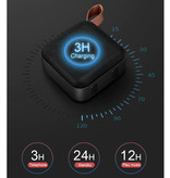 Ukkuer Drahtloser Lautsprecher Externer Lautsprecher Drahtloser Bluetooth 4.2-Lautsprecher Soundbar Box Blau