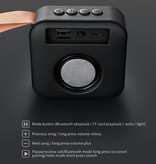 Ukkuer Wireless Speaker External Speaker Wireless Bluetooth 4.2 Speaker Soundbar Box Orange Blue