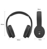 KOMC Cuffie senza fili Cuffie senza fili Bluetooth Cuffie stereo da gioco Nero