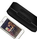 NBY Głośnik bezprzewodowy Głośnik zewnętrzny Głośnik bezprzewodowy Bluetooth 4.2 Soundbar Box Czarny