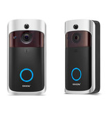 EKEN Doorbell with Camera and WiFi - Intercom Wireless Smart Home Security Alarm IR Night Vision