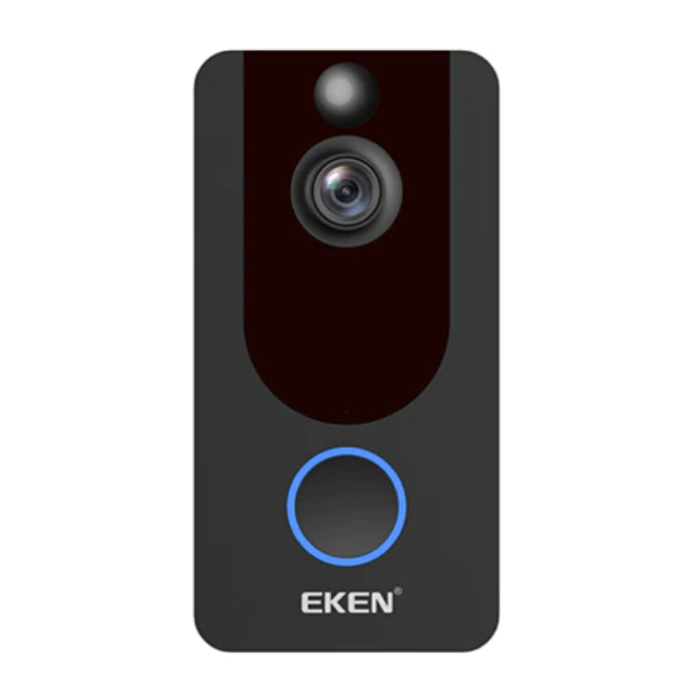EKEN Y7 Türklingel mit Kamera und WiFi - Intercom Wireless Smart Home Sicherheitsalarm IR Nachtsicht
